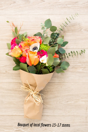 Local Flowers “Florist’s choice”